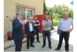 بازدید رئیس پارک علم و فناوری استان البرز از کارخانه شرکت مهندسی ایمن تیار